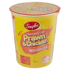 Instant Cup Prawn & Chicken Noodles  70g